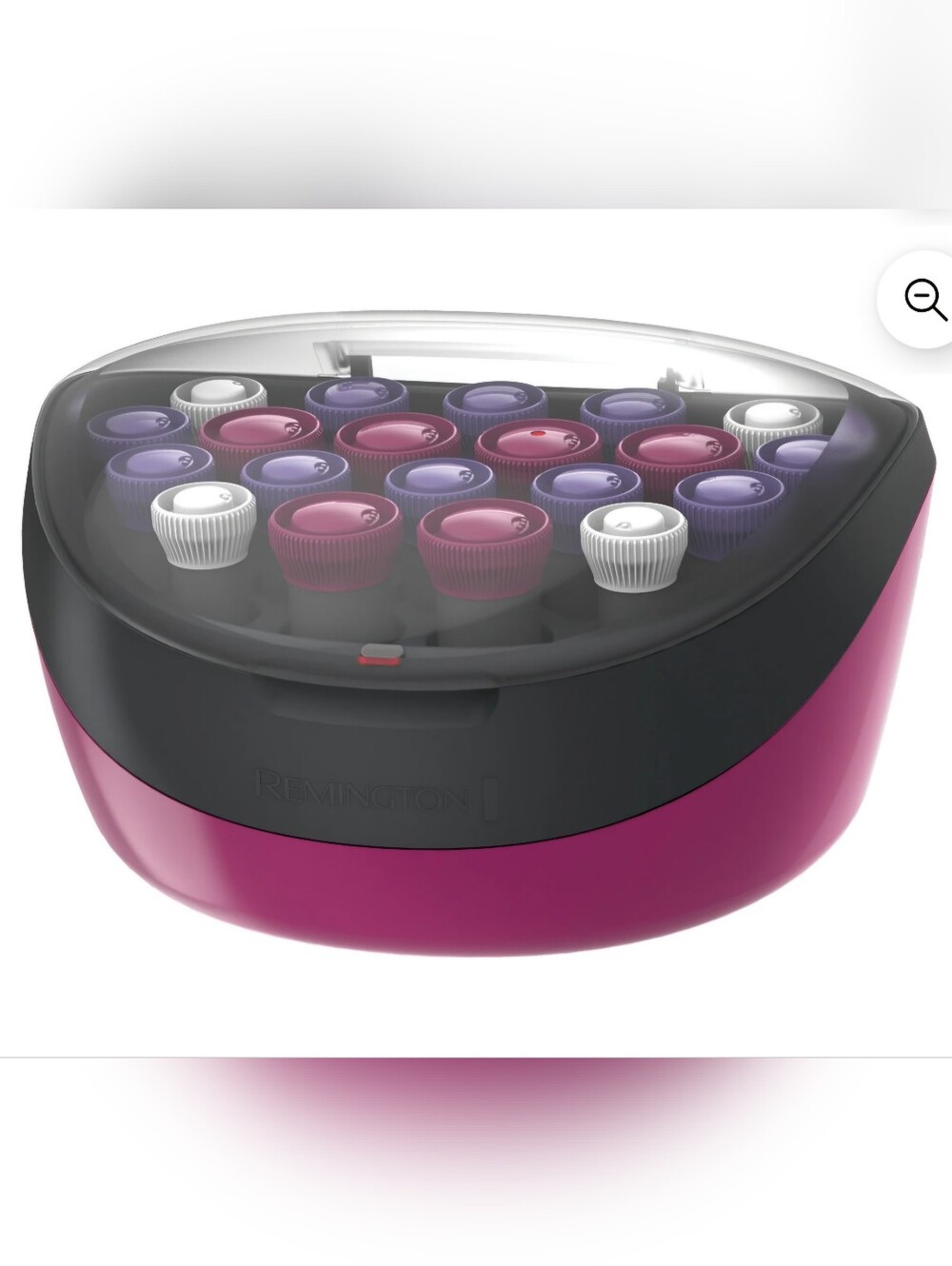 Remington Pink and Purple Electric Hot Rollers Set